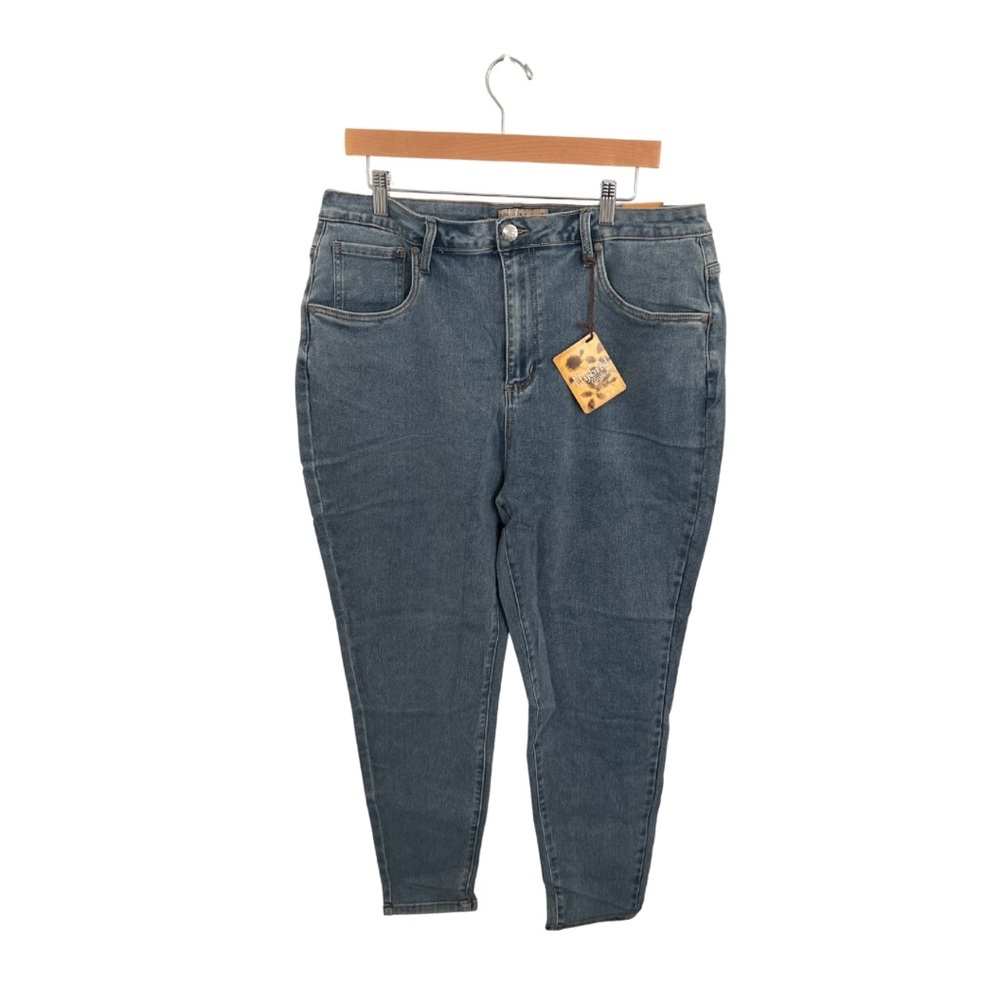 Hybrid & Company High Rise Blue Jeans - Picture 1 of 4
